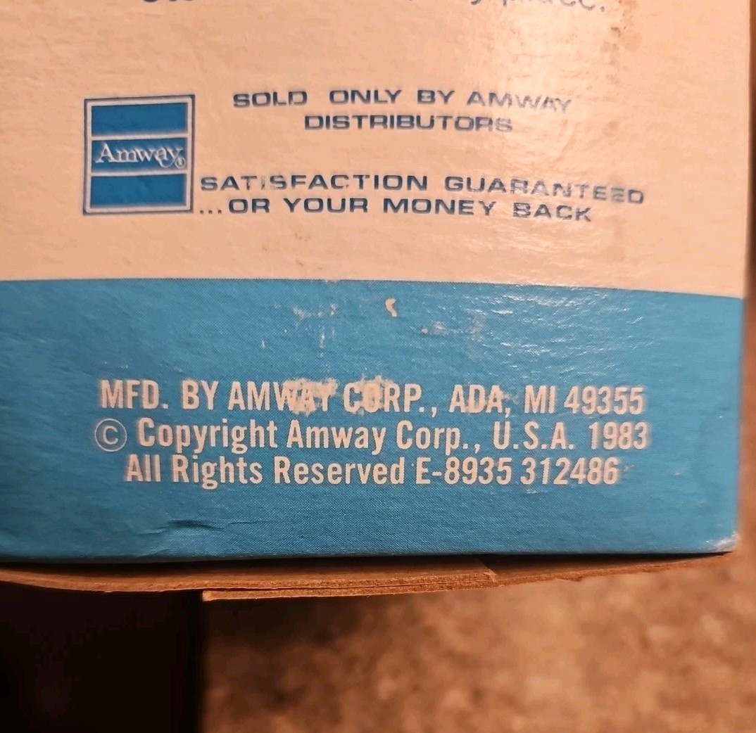 Amway Home All Fabric Bleach 3 lbs. NEW From 1983 Vintage
