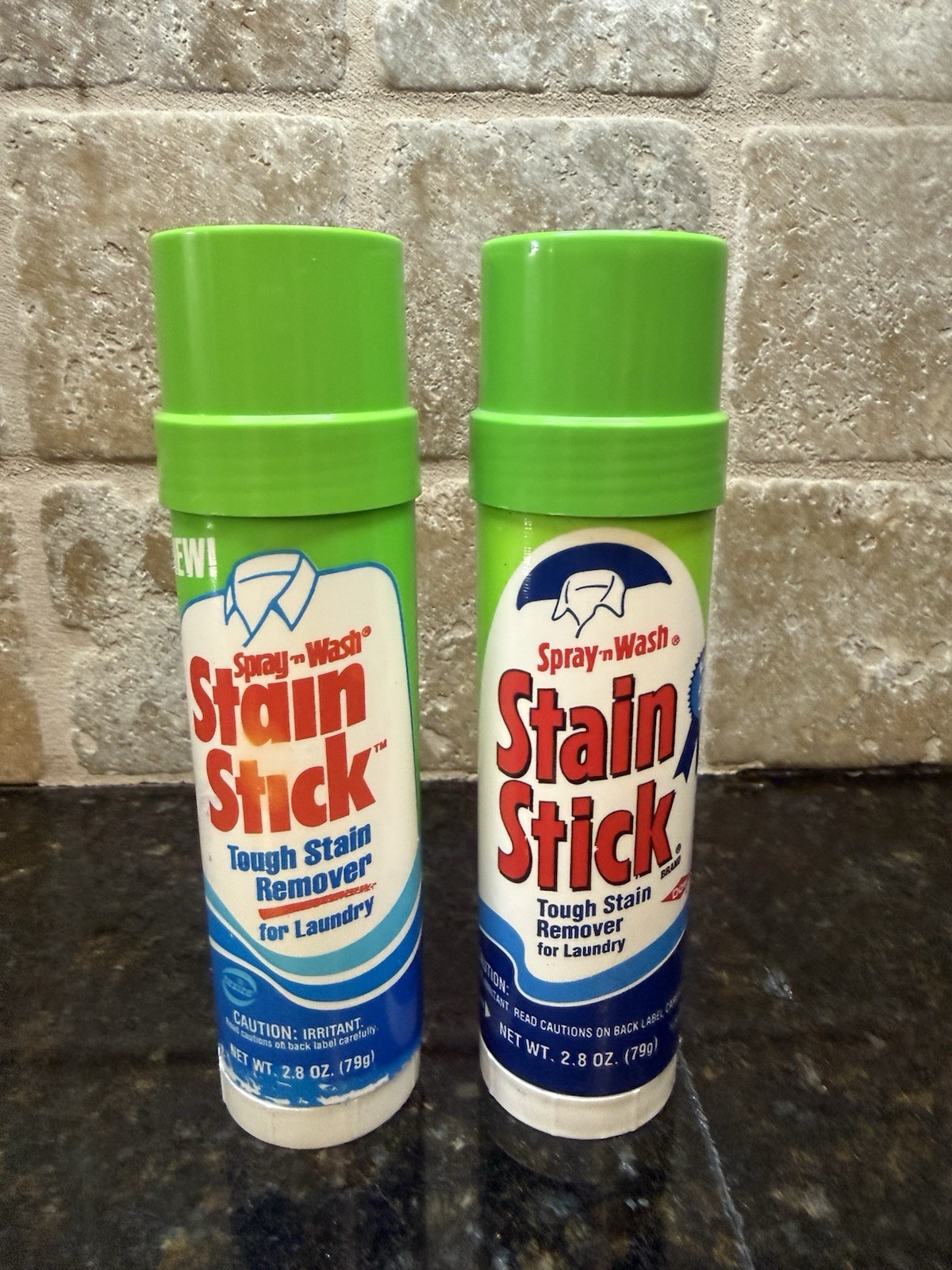 VTG 2 Spray n Wash Laundry Stain Removal Sticks 7.3 Total OZ