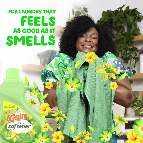 Gain Liquid Fabric Softener Original Scent 140 fl oz, 3-Pack, 190 Loads