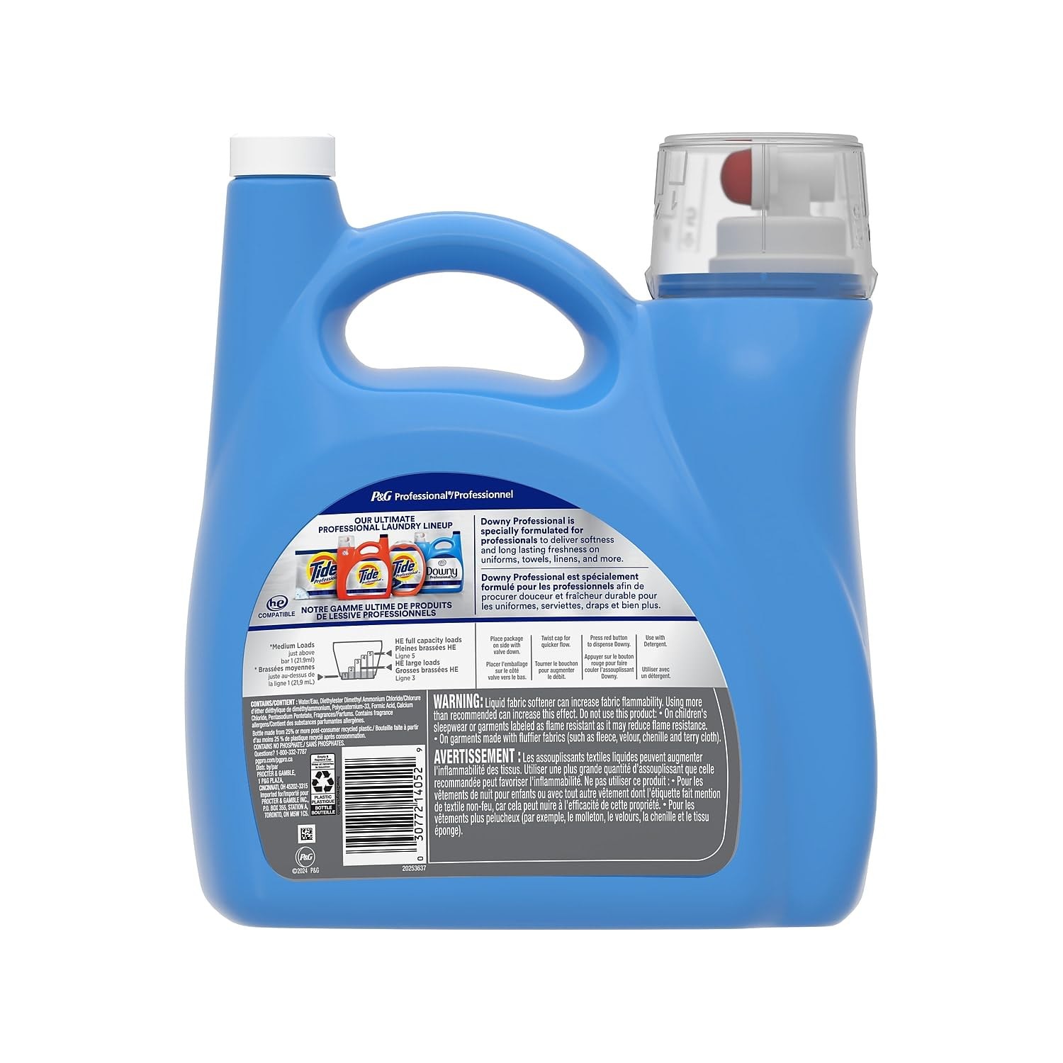 Bulk Downy Liquid Fabric Softener for Commercial Residential Laundry Use 32oz