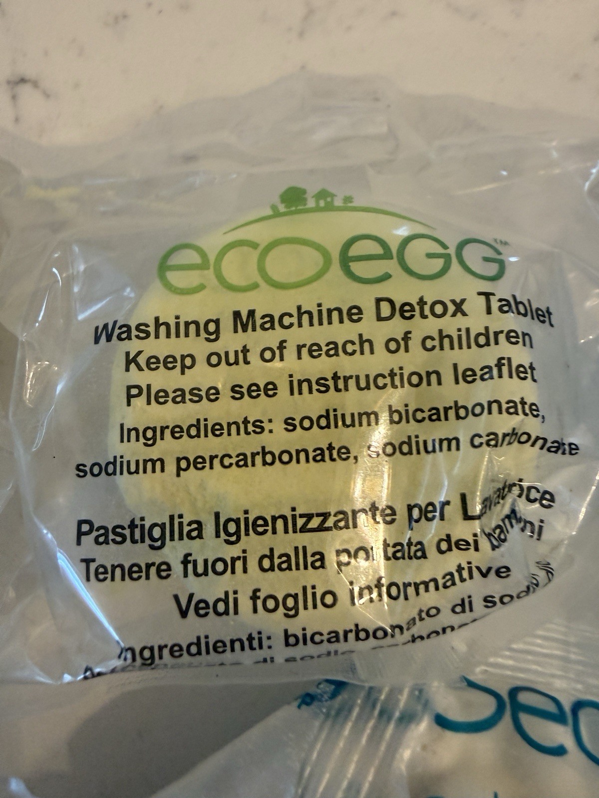 Ecoegg Laundry Egg FRESH LINEN 1080 Loads W/ DETOX TABLETS LAUNDRY System