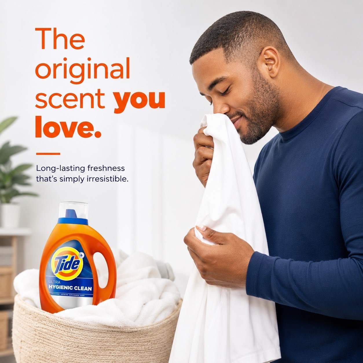 Tide Hygienic Clean Heavy 10X Duty Liquid Detergent, Original 84 fl oz 59 Loads