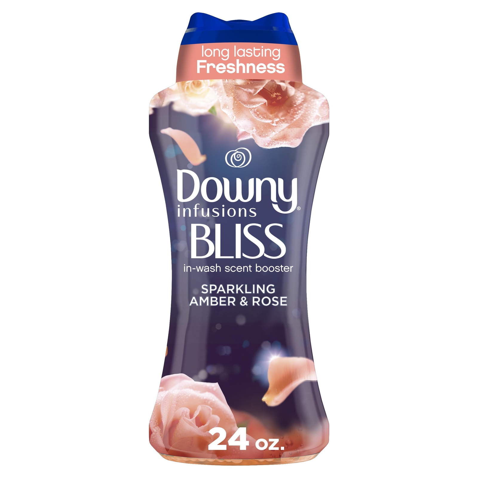Downy Infusions Bliss Laundry Scent Booster Beads Amber Rose 12 Weeks Freshness
