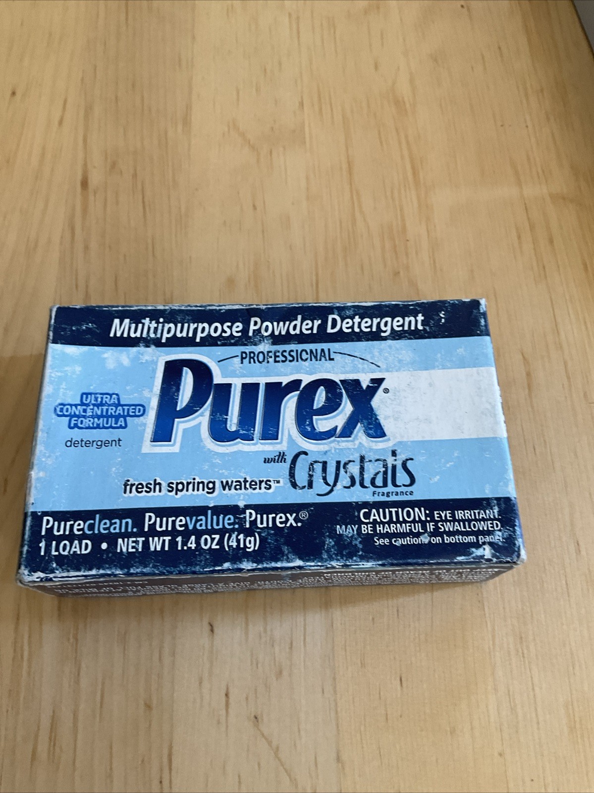 Purex Professional Powder Detergent with Crystals Fresh Spring Waters 1 Load