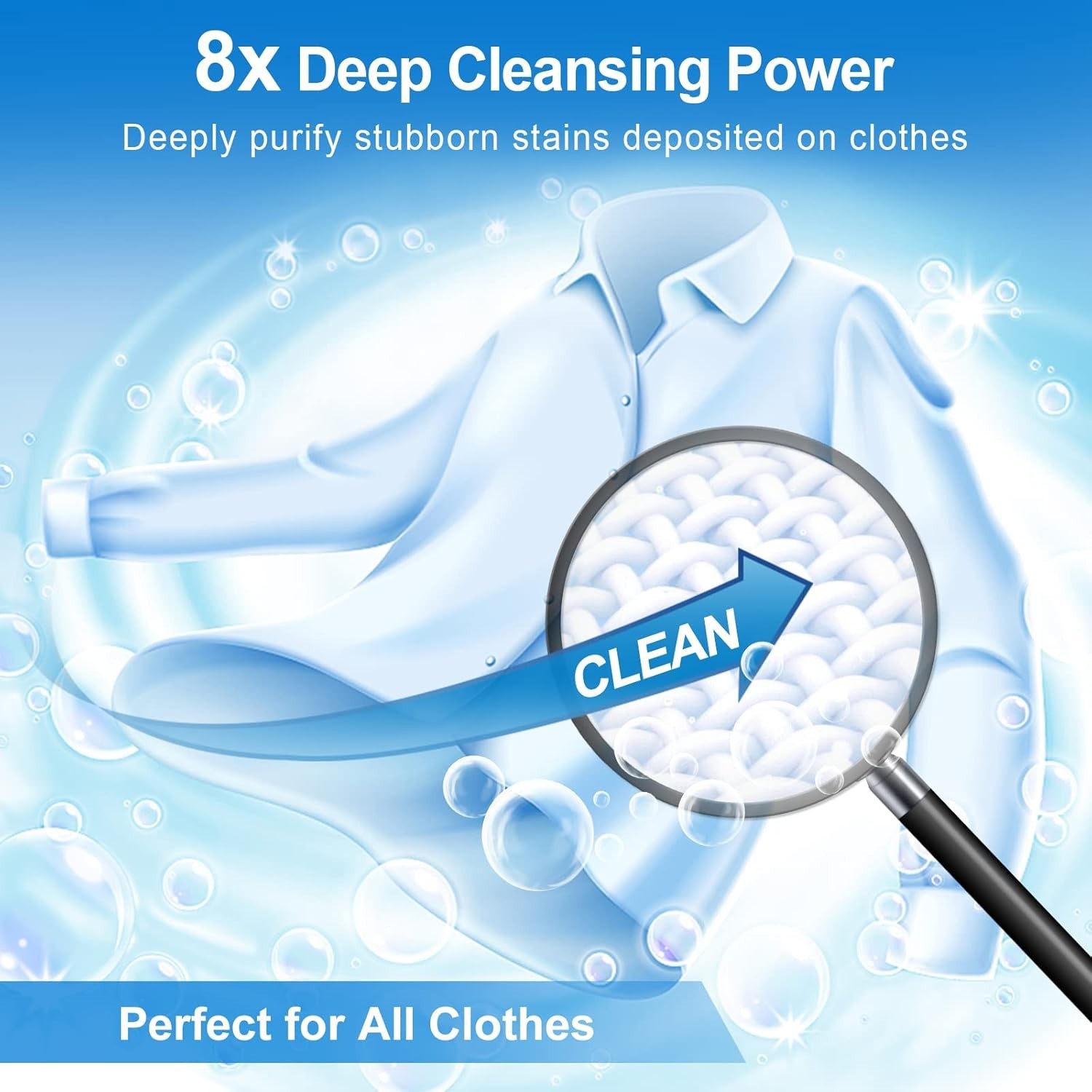 Laundry Detergent Sheets, Up To 128 Loads Hypoallergenic Eco-Friendly Unscented