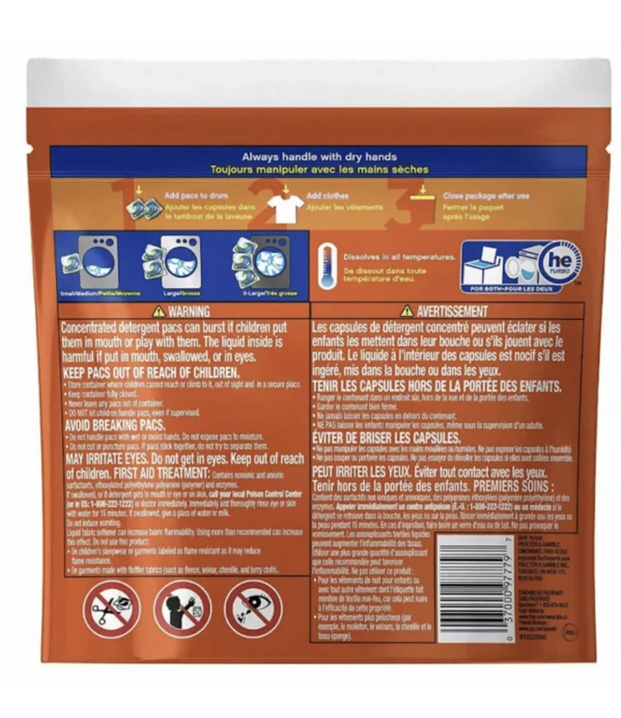 Tide PODS with Downy, Liquid Laundry Detergent Pacs, April Fresh, 12 count