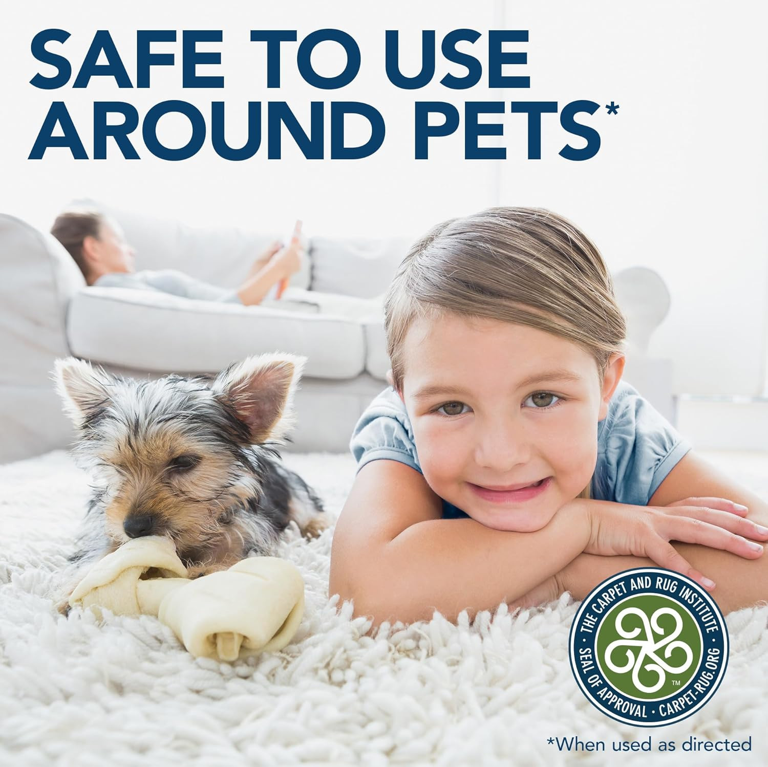 Stain & Odor Eliminator for Pets, Carpet Deodorizer, Enzyme Pet Odor Eliminator