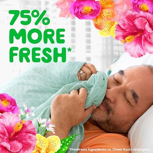 Gain Laundry Detergent Bundle: Liquid Happy 154 oz & Flings 32 Count HE Compatib