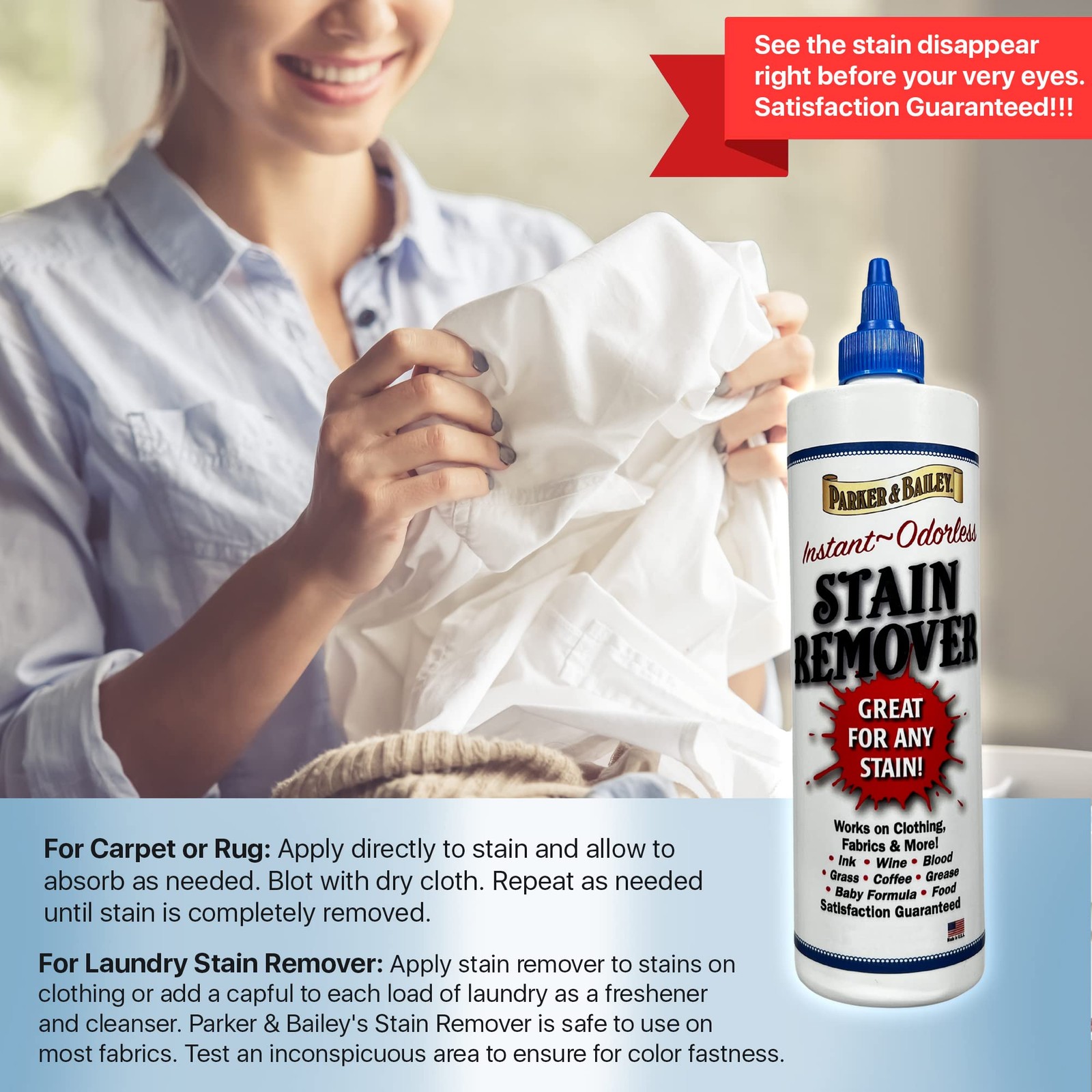 Stain Remover 8 oz – Effective Cleaning Solution for Tough Stains