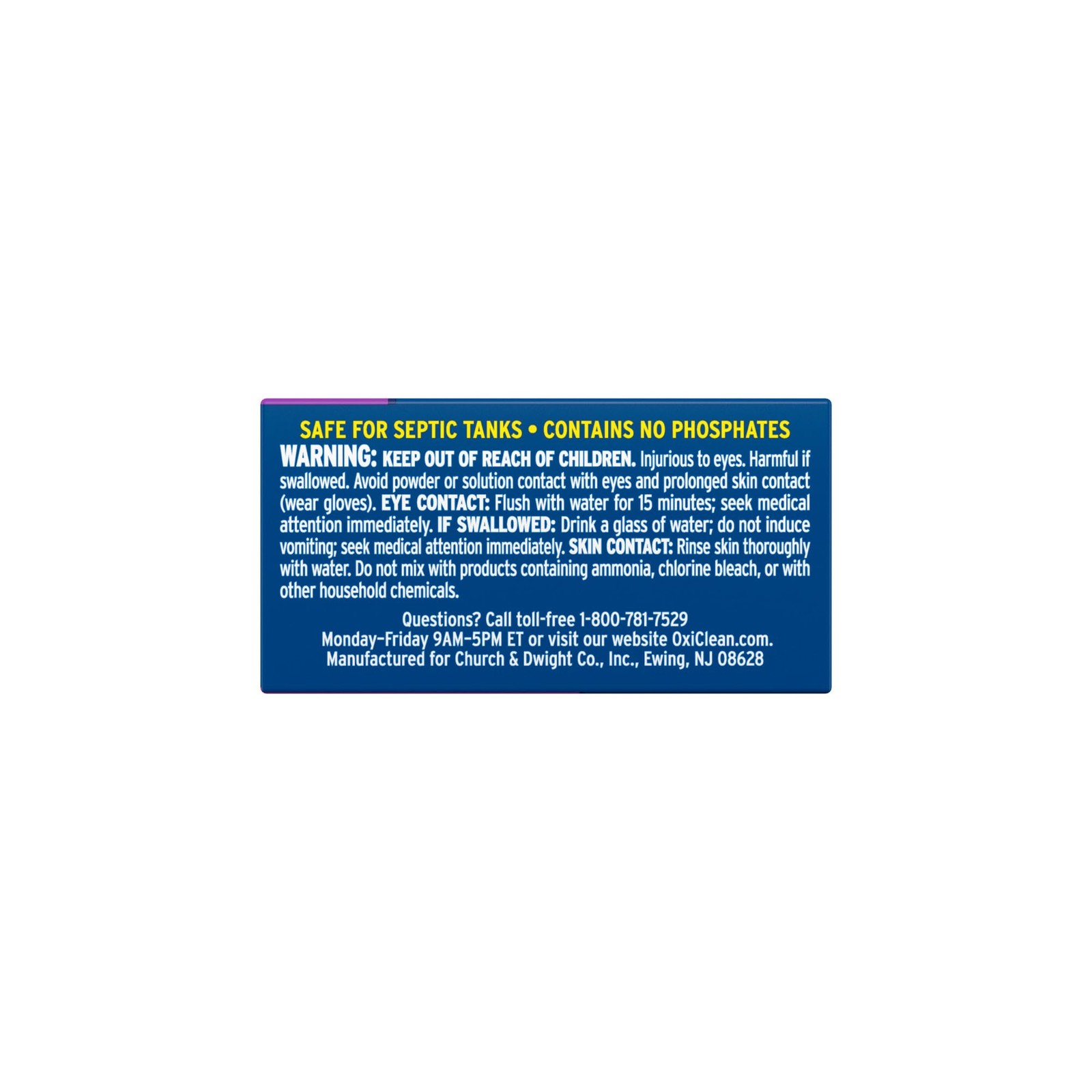 OxiClean Washing Machine Cleaner with Odor Blasters 4 Count