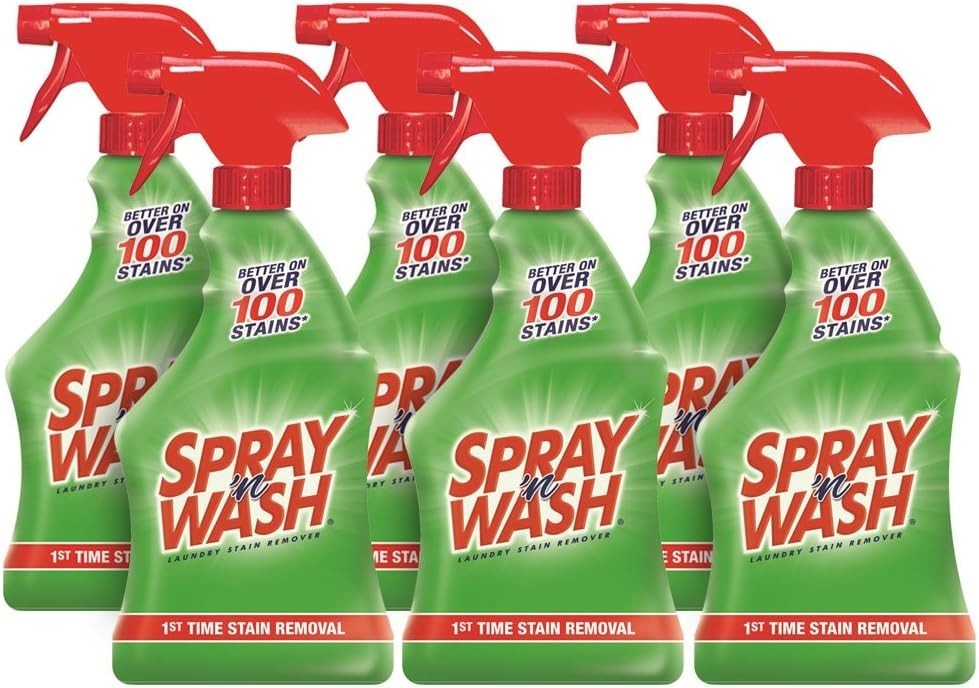 Spray N’ Wash Stain Remover Spray, Laundry Pre-Treat for Everyday Stains, 22o…