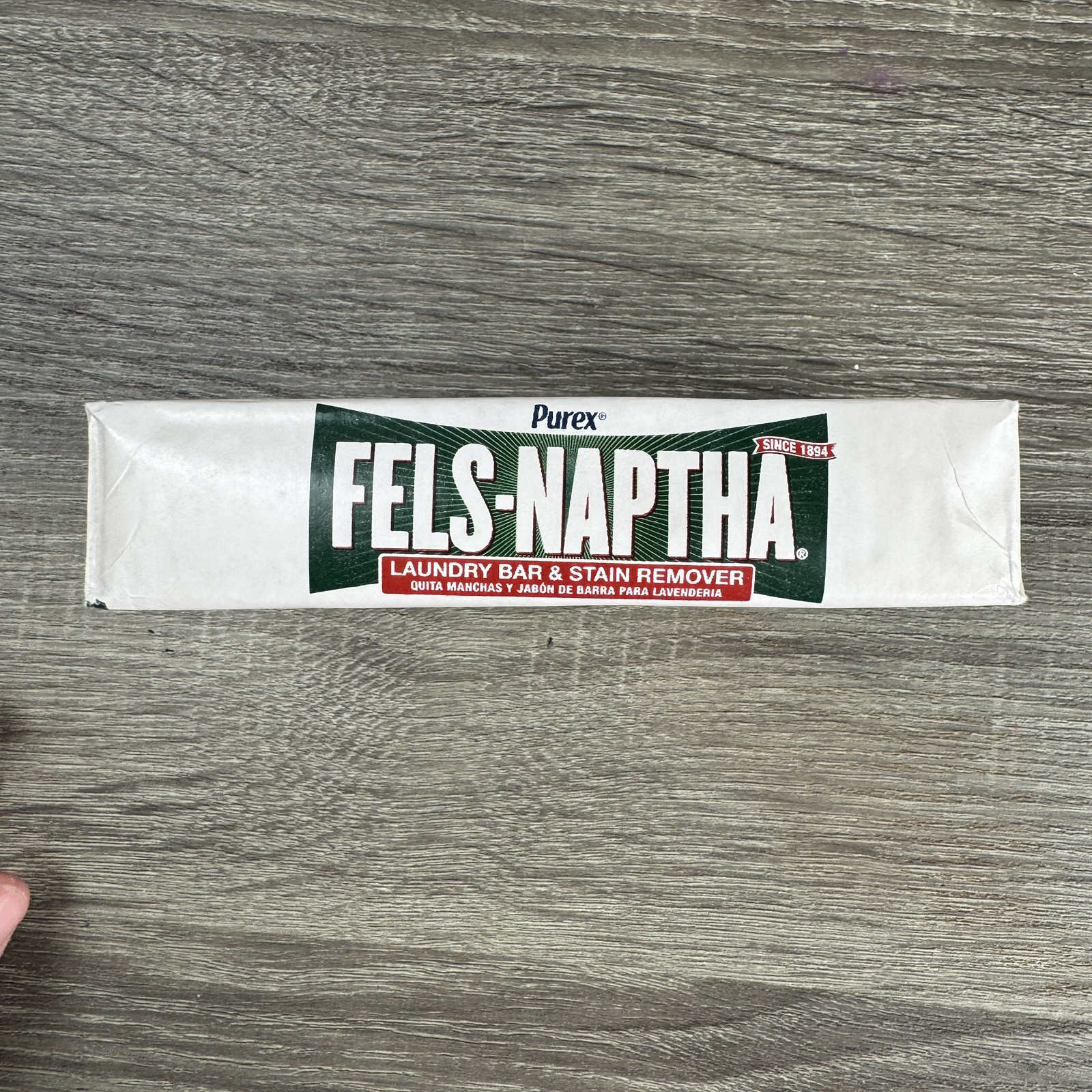 Purex Fels Naptha Laundry Cleaning Bar and Stain Remover, 5 Ounce