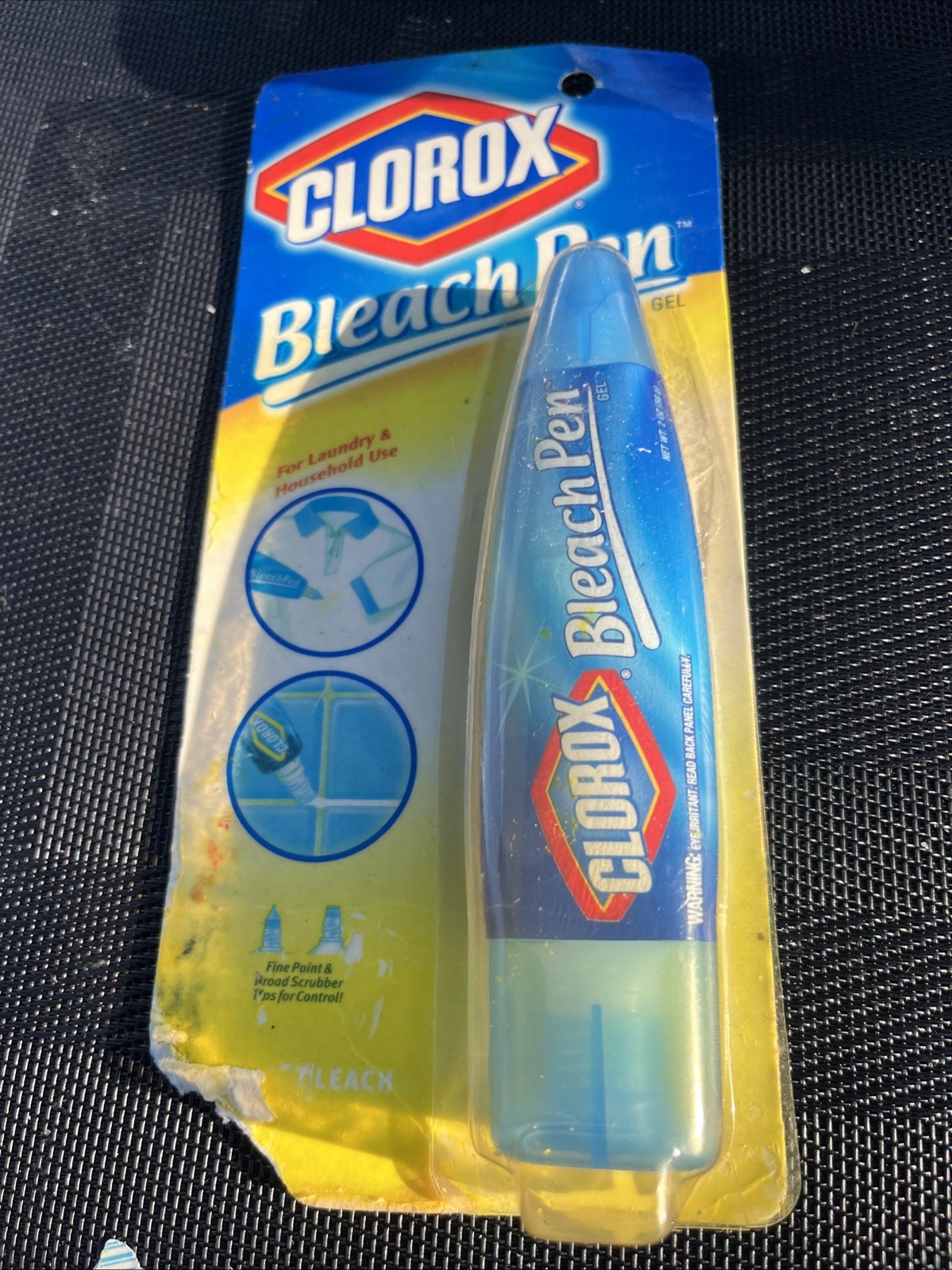 Clorox Bleach Pen Gel Dual Tipped 2 oz Discontinued 2002 B43 Cos