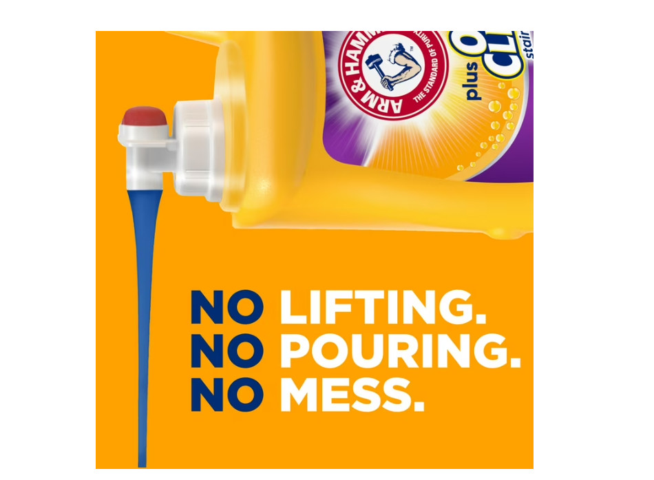 plus Oxiclean Odor Blasters Liquid Laundry Detergent, Fresh Burst,