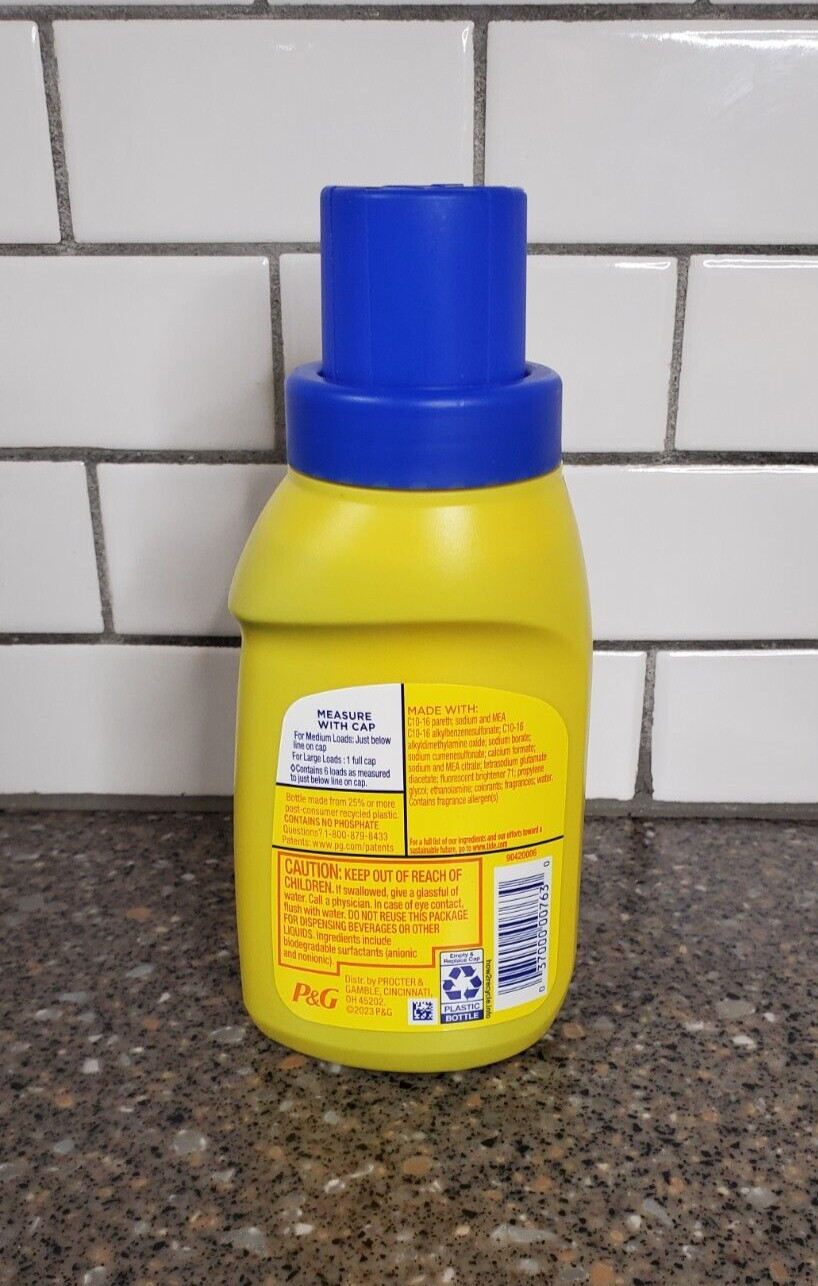 Travel Tide Simply Clean & Fresh Laundry Detergent Liquid-Refreshing Breeze 10oz