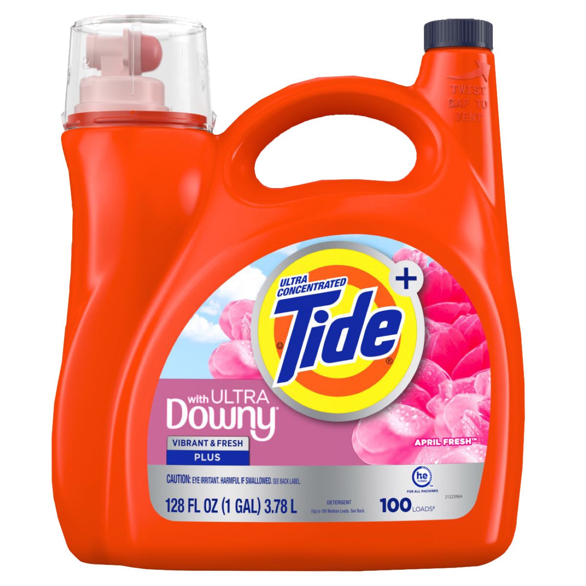 TIDE W/DOWNY HE 100 LOADS/128 OZ