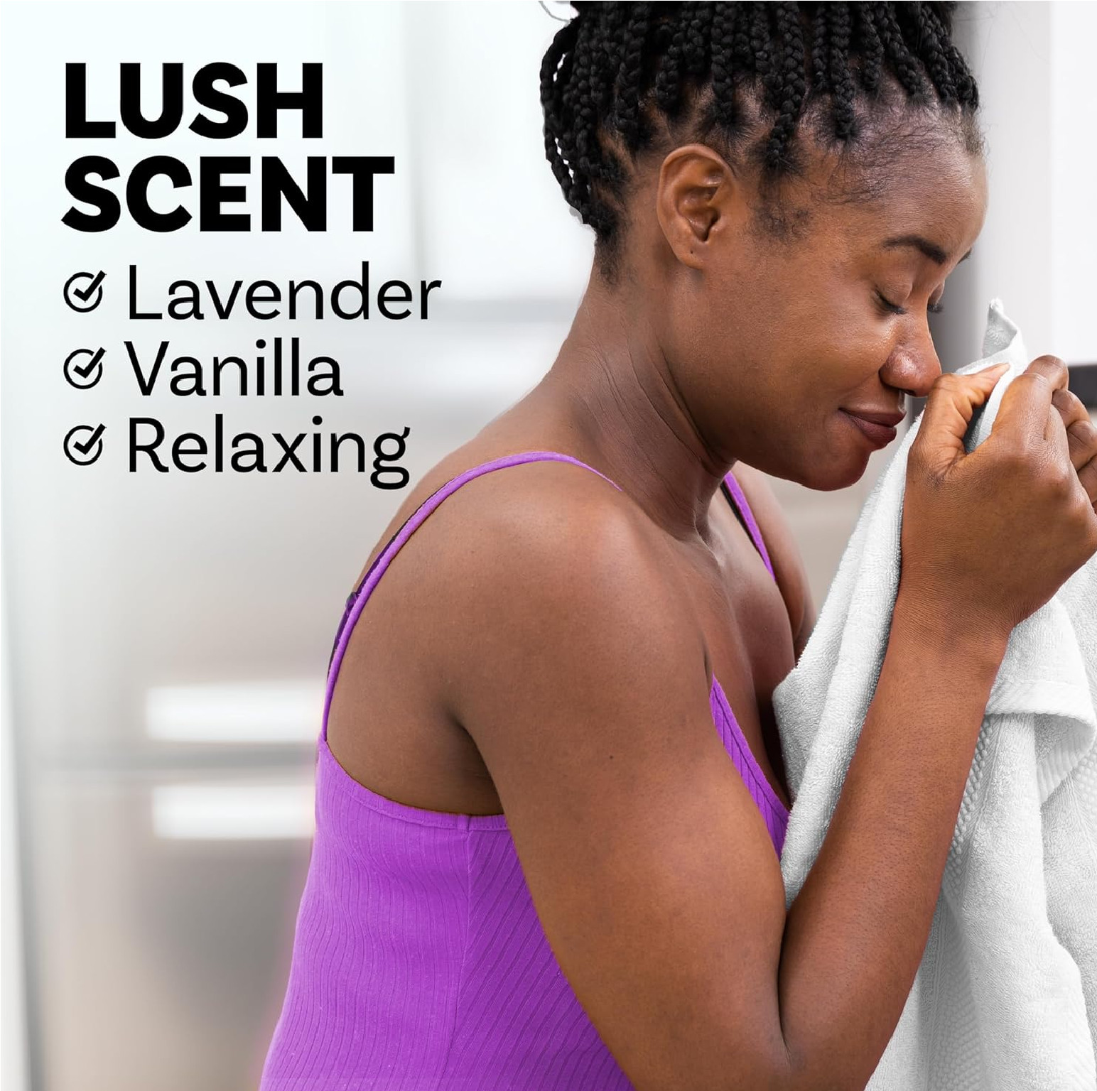 Downy Unstopables In Wash Scent Booster Beads, Lush Scent, 24 oz, Laundry Beads