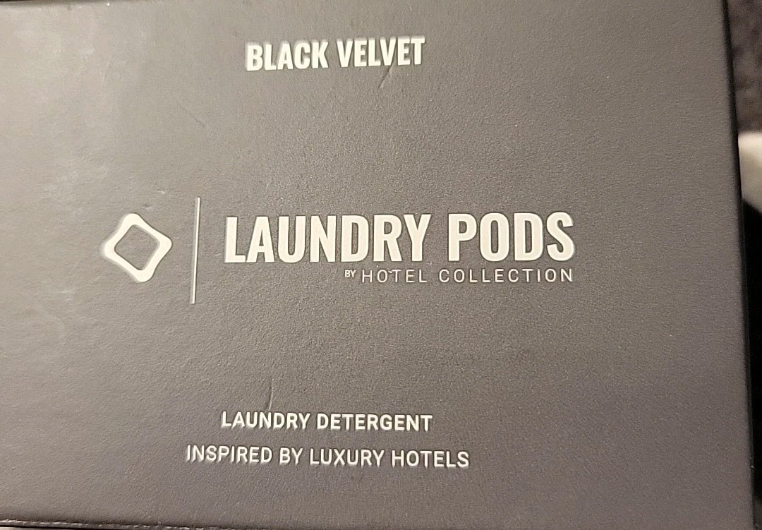 HOTEL COLLECTION laundry Pods Sample Pack of 3,BLACK VELVET FRAGRANCE. FREE SHIP