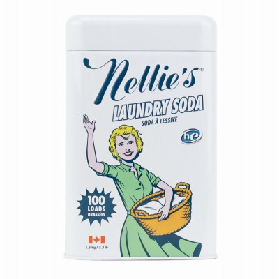 6 Pack – Laundry Soda Detergent, 100 Load Tin – NLS-100T