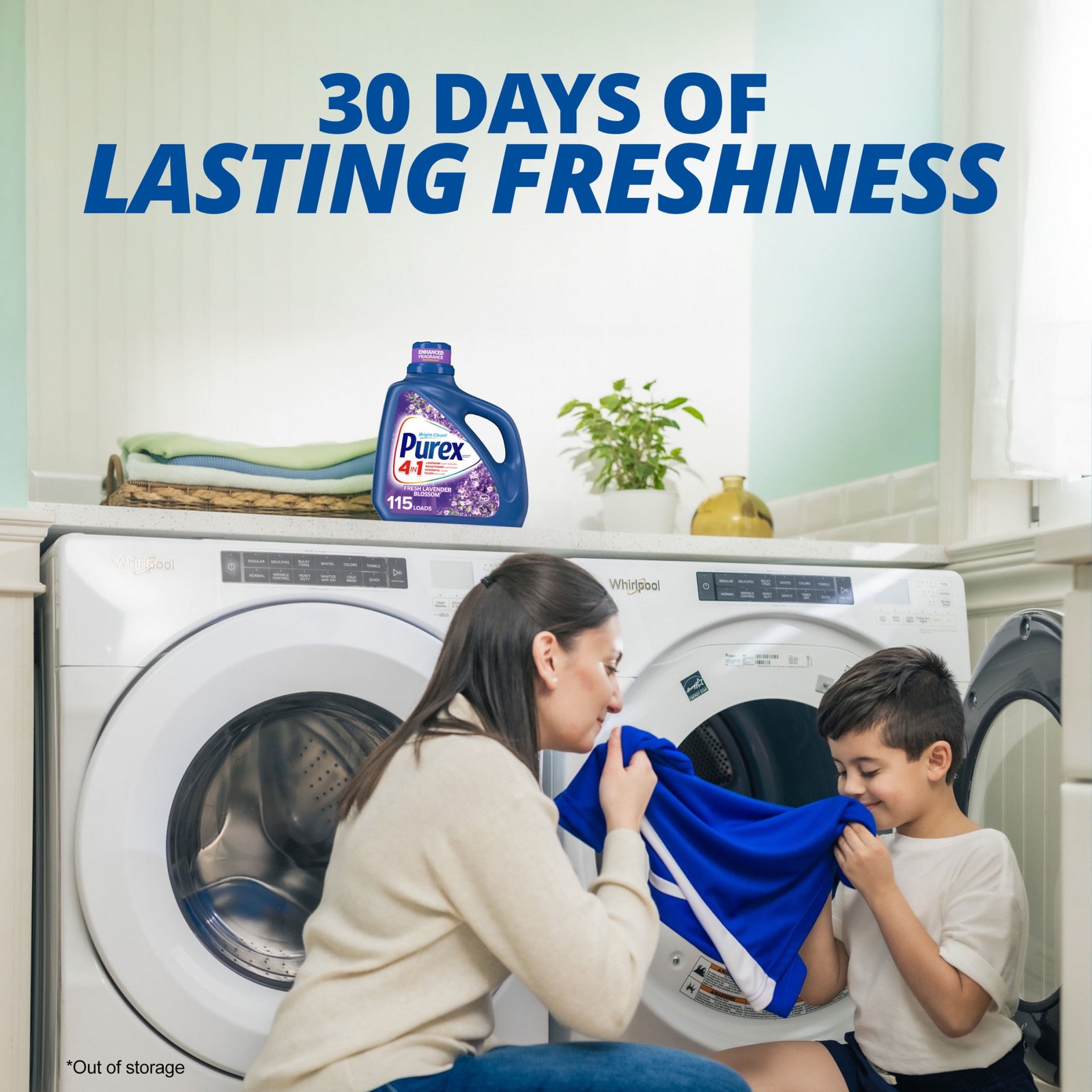 Liquid Laundry Detergent for 115 Loads Lavender Blossom Scent 150 fl oz