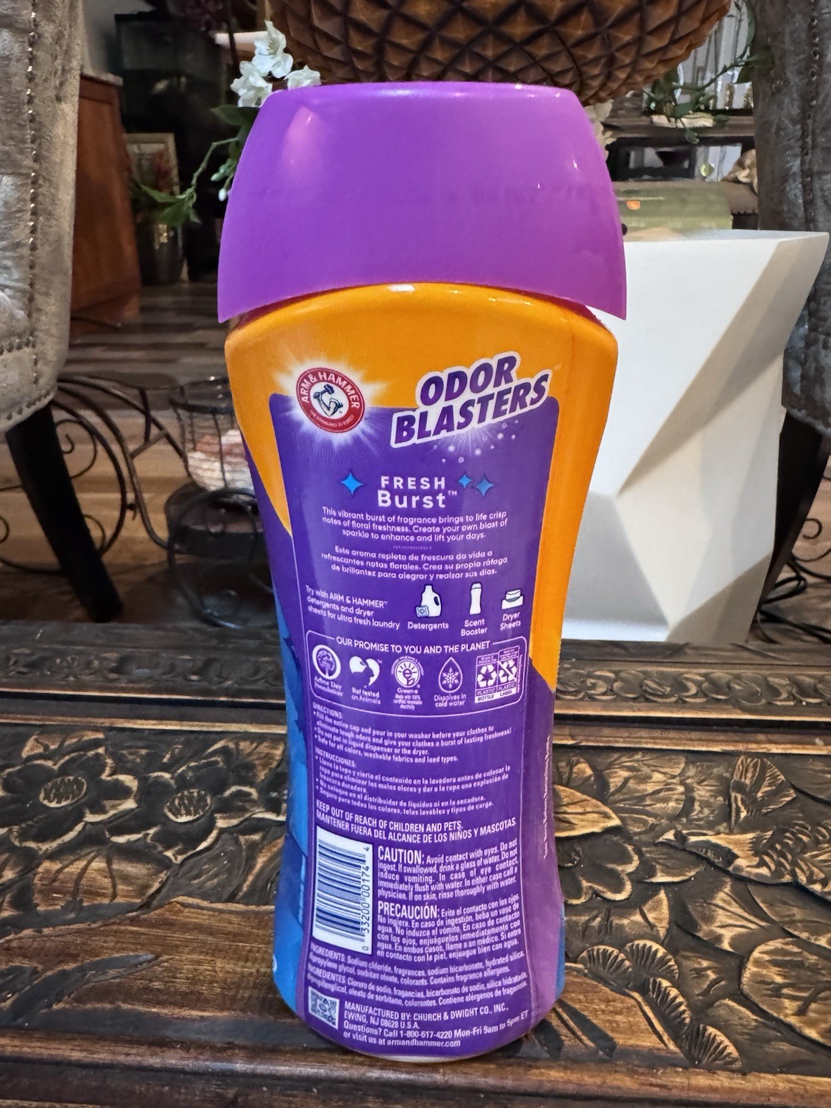 Arm & Hammer Odor Blaster In-Wash Scent Booster – Fresh Burst 15 OZ