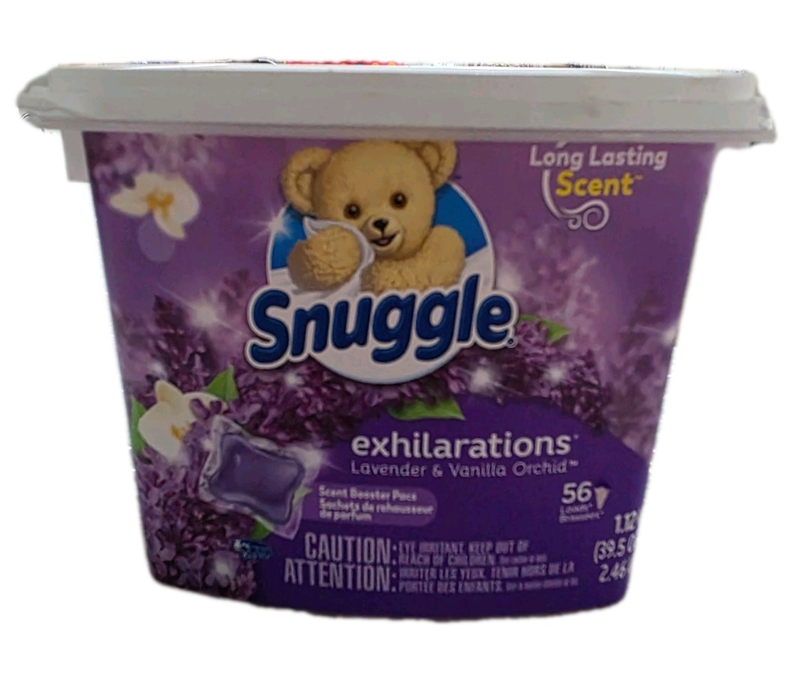 Snuggle Exhilarations – Wash Laundry Scent Booster Pacs, Lavender & Vanilla 56ct