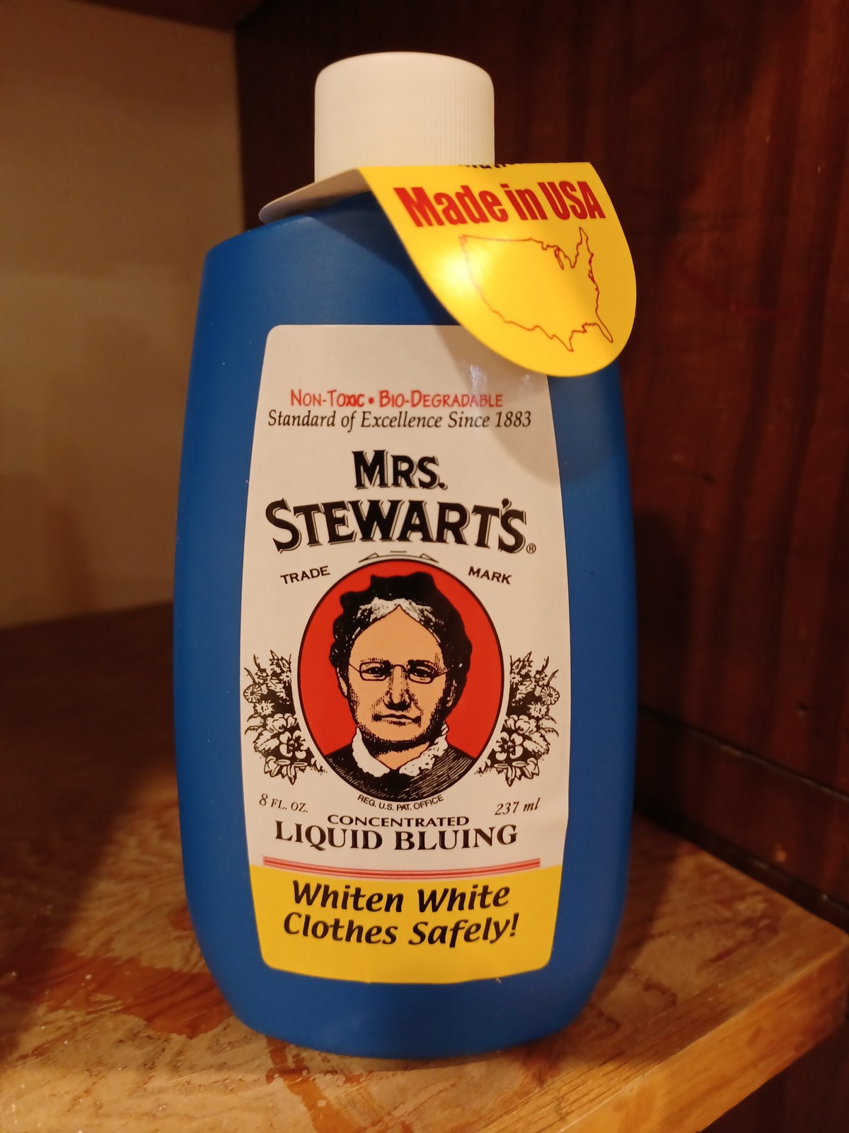 Mrs. Stewart’s Laundry Bluing Non Toxic Bleach Alternative Set of 2 Bottles