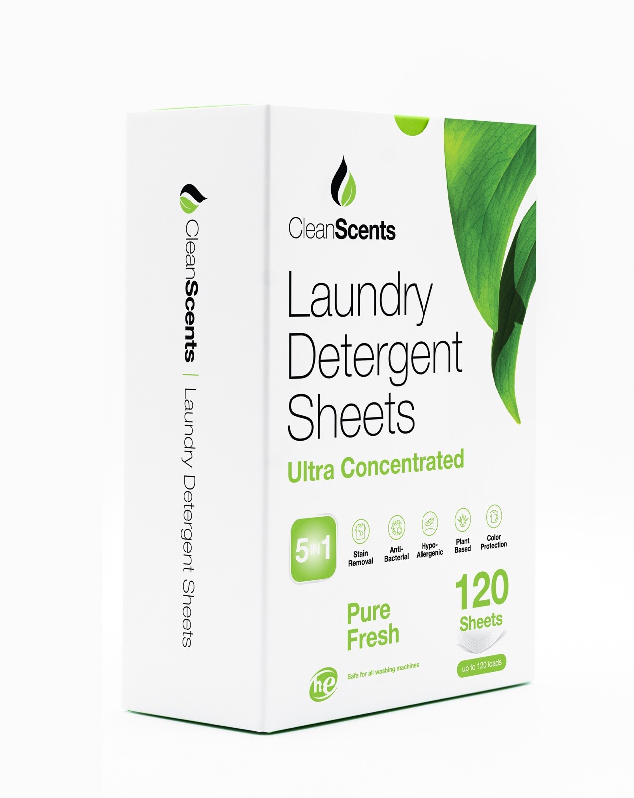 CleanScents detergent sheets