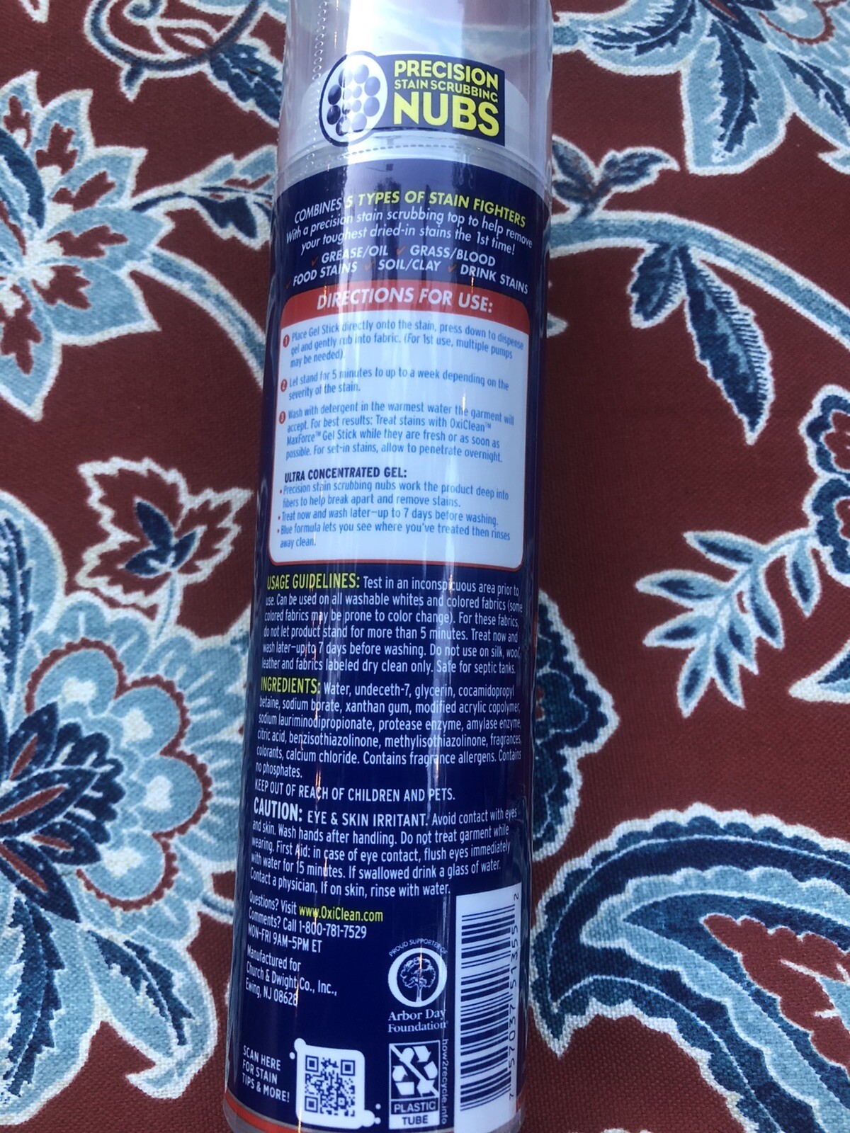 OxiClean Max Force 5 In 1 Set 2 Power Laundry Stain Remover Gel Stick 6.2 Oz