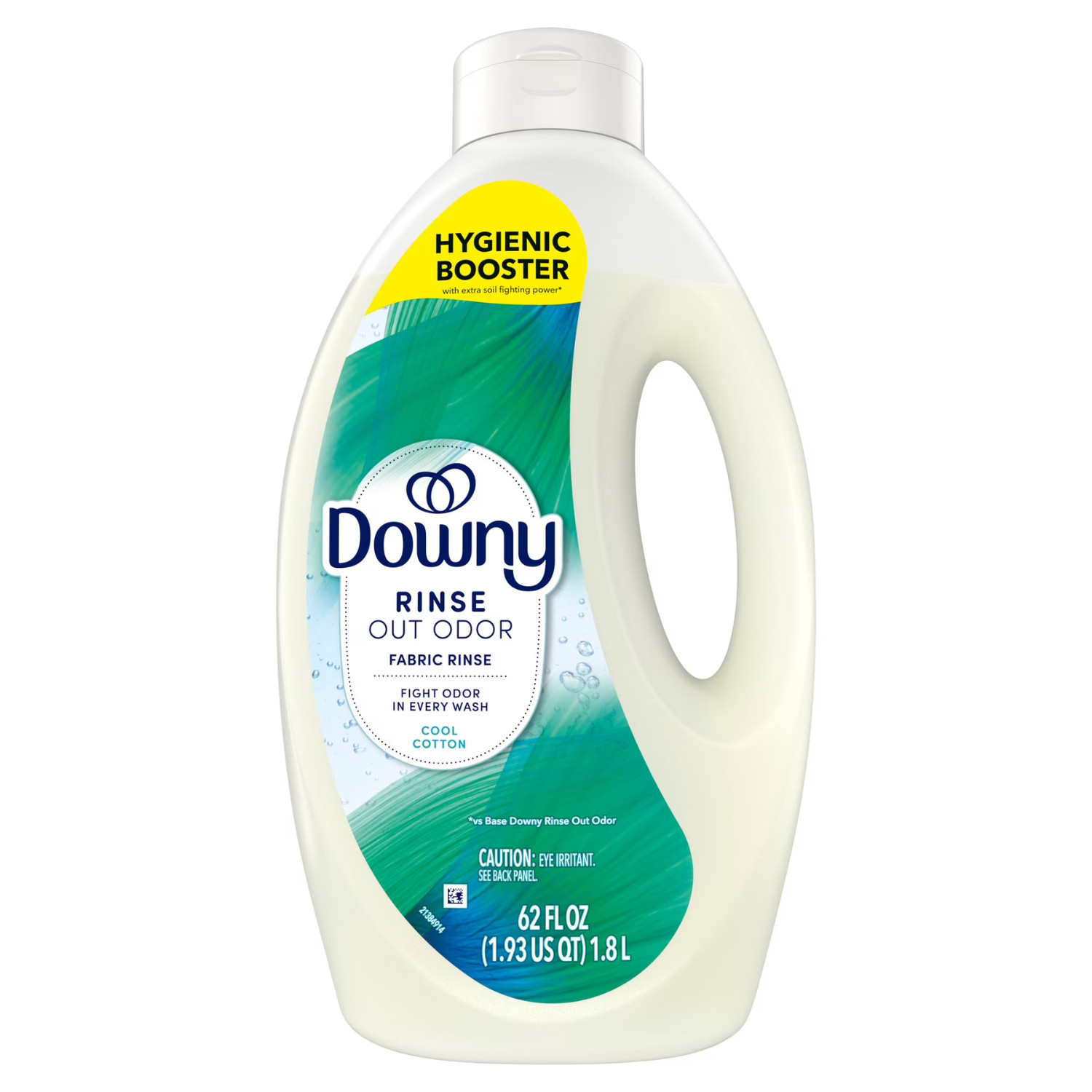 Downy Rinse & Refresh Odor Remover Cool Cotton Laundry Rinse 62oz, 2 Pack