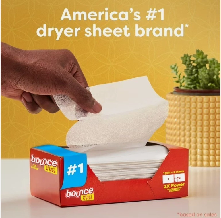 Bounce Select a Size Fabric Softener Dryer Sheets, Outdoor Fresh – 400 Count