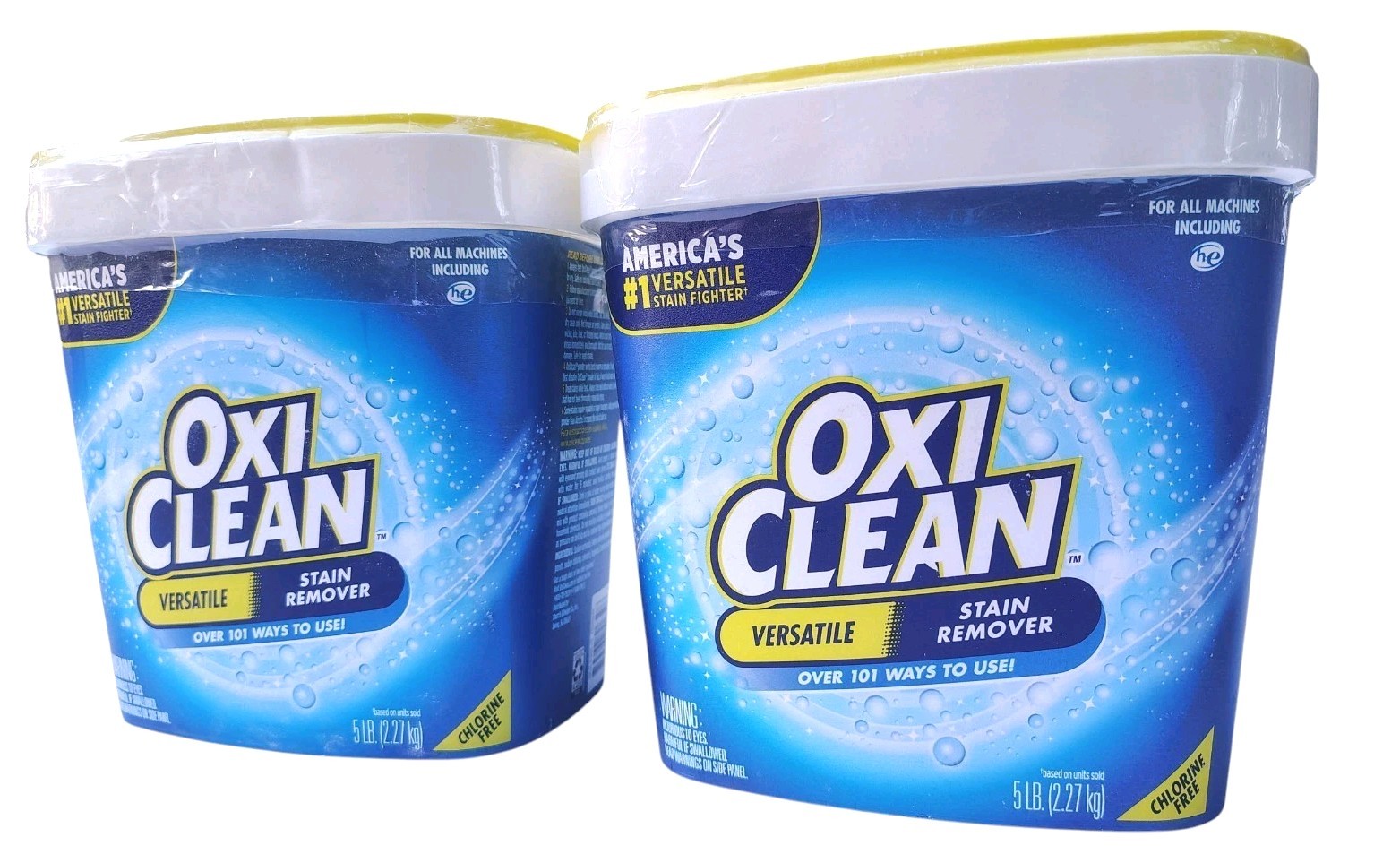 Oxiclean Laundry Odor Blasters Versatile Odor & Stain Remover Powder 5lb X 02