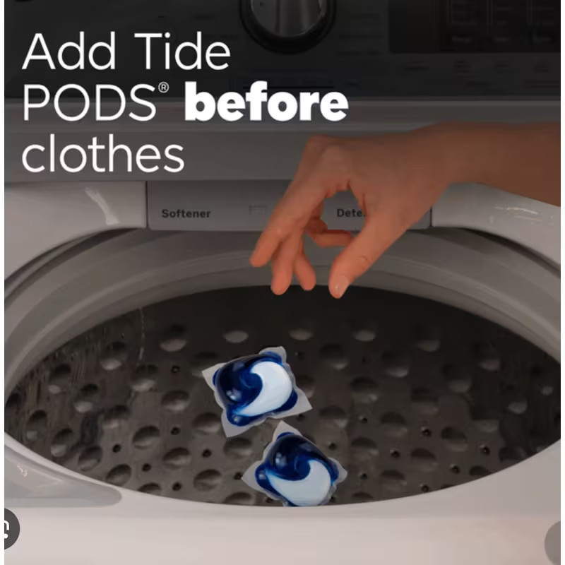 Tide Pods Laundry Detergent Pods Spring Meadow 39 Count HE Compatible New