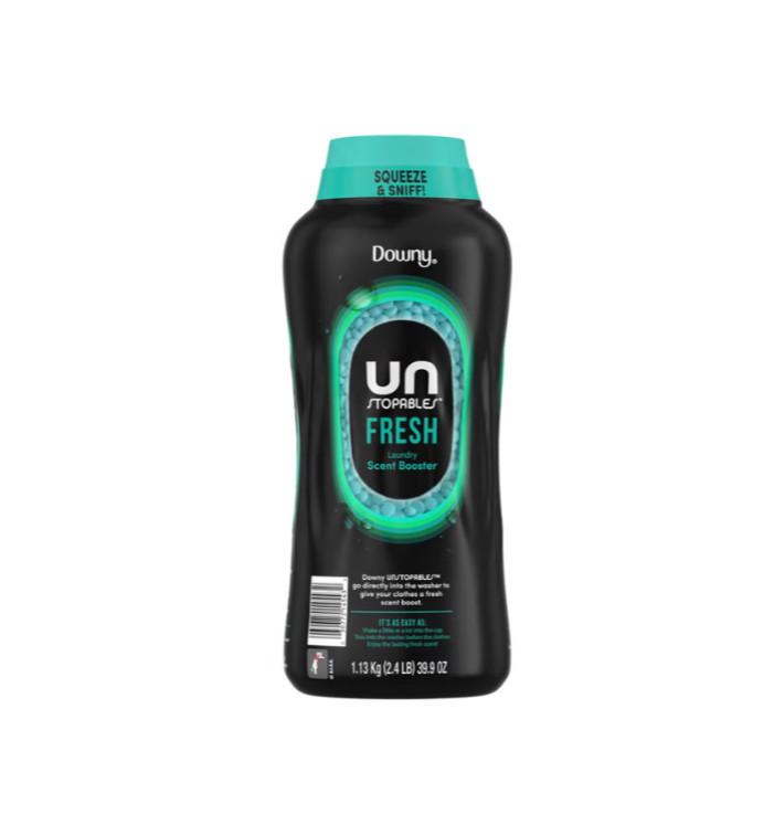 Downy Unstopables In-Wash Laundry Scent Booster Beads, Fresh, 39.9 oz
