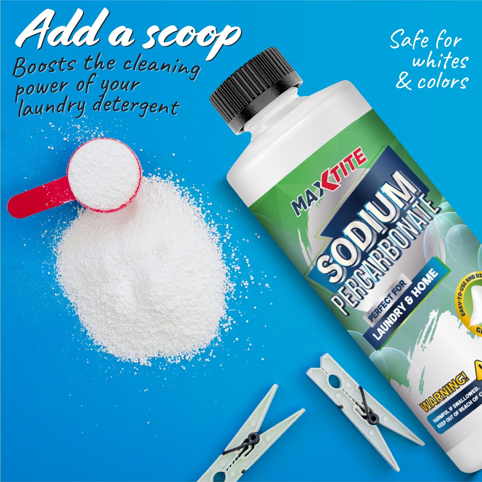 Sodium Percarbonate (10 lbs) – 100% Pure Uncoated Solid Hydrogen Peroxide