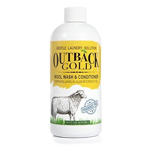 Outback Gold Wool Wash, 16 Oz, HE Compatible, Plant 16 Fl Oz (Pack of 1)