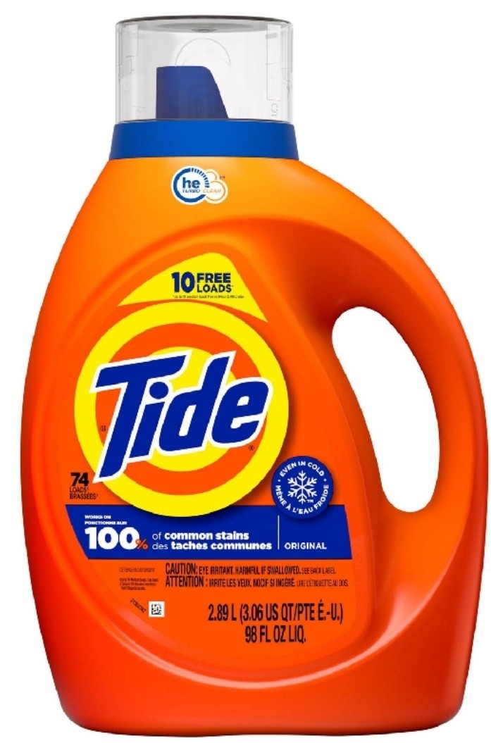 Tide Original Scent Liquid Soap Laundry Detergent Washing 74 Loads