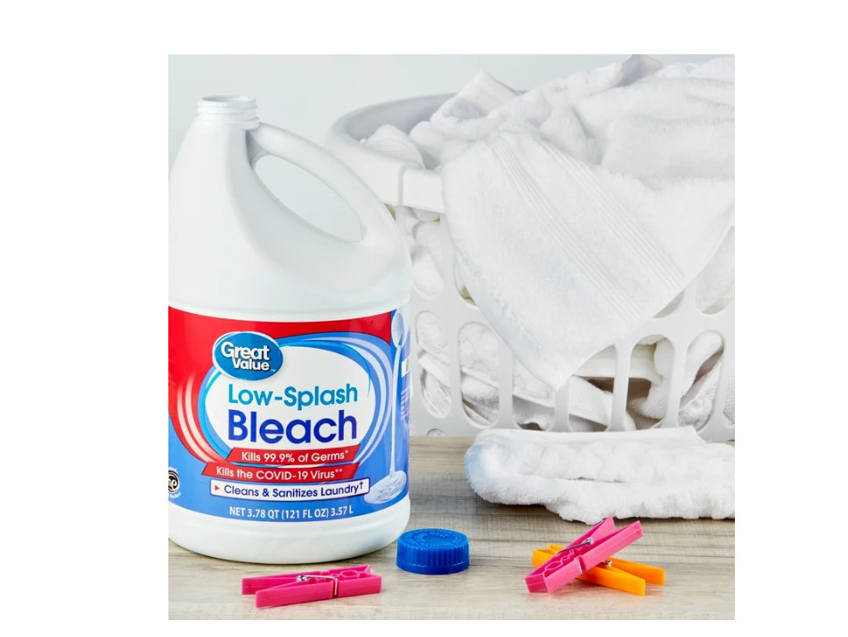 Low Splash Bleach Regular, 121 Oz, 3PACK