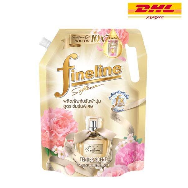 Fineline Deluxe Concentrated Fabric Softener Tender Scent longer-lasting 1000 ml