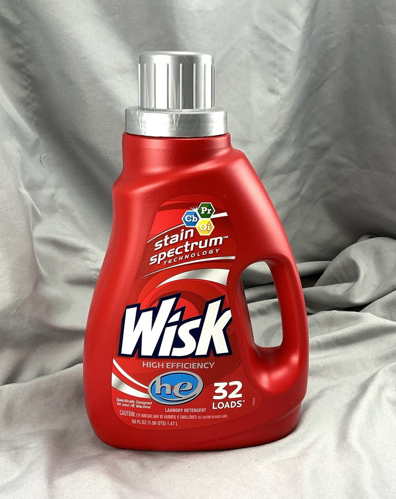 Wisk HE High Efficiency Laundry Detergent 32 Loads 50oz ~ Brand New ~ Red