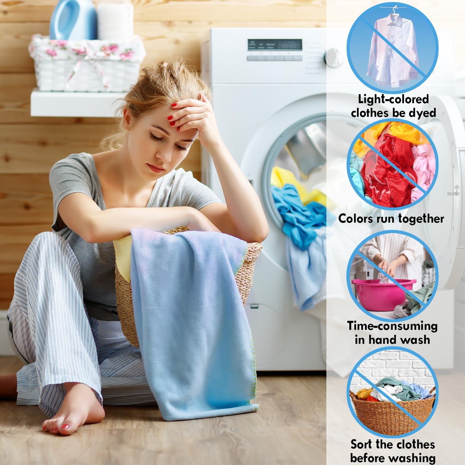 600 Count Color Catcher Sheets for Laundry – Prevent Color Runs & Bleeds
