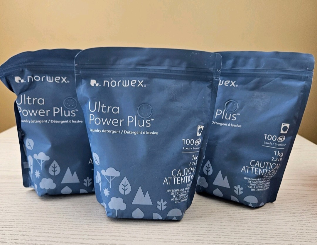 Laundry Detergent Ultra Power Plus (3 bags)2.2 Lbs EachBag Free Shipping!