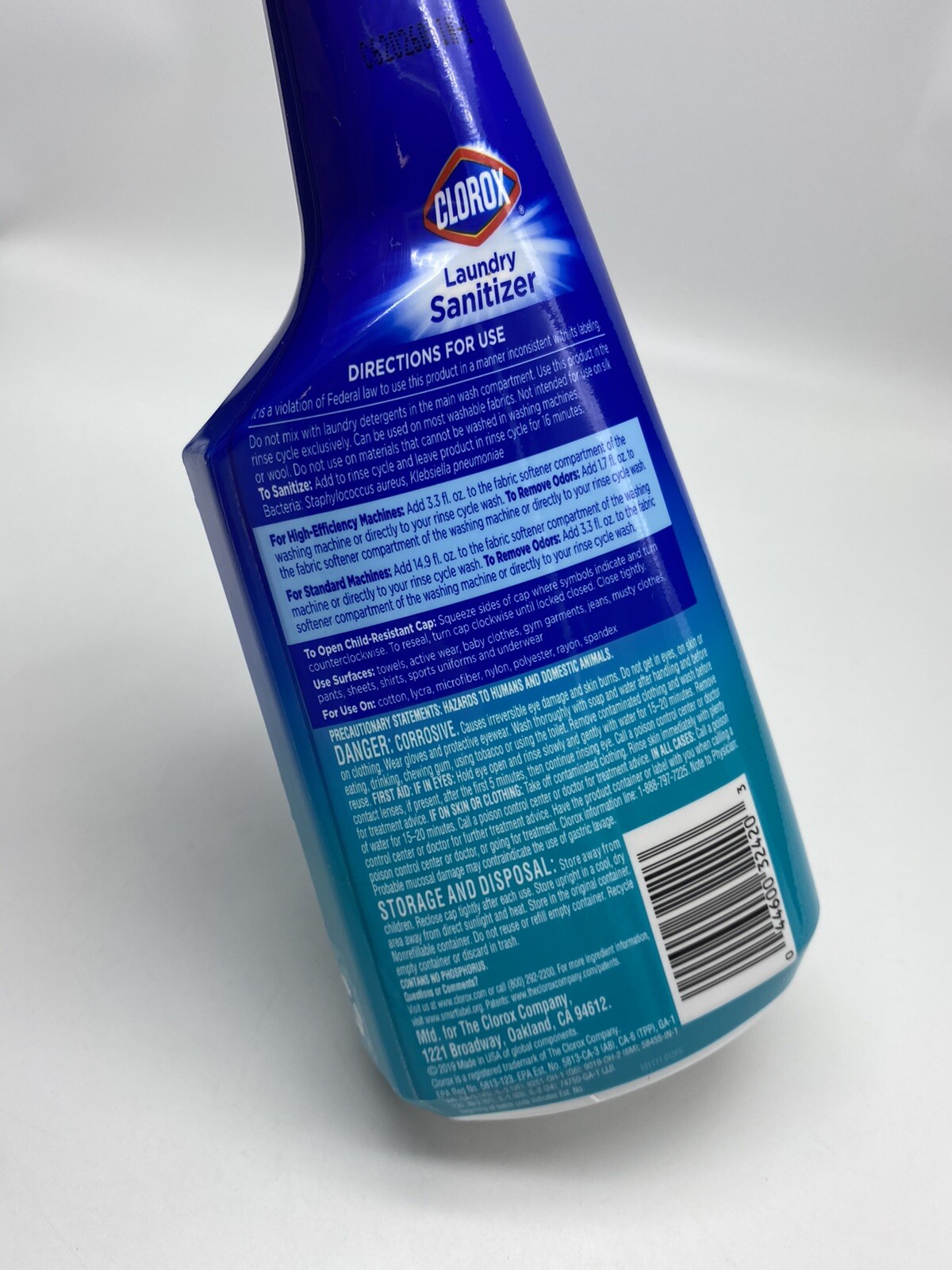 2x Clorox Laundry Sanitizer (Bleach Free) Color-Safe Active Fresh 16 oz Bottles