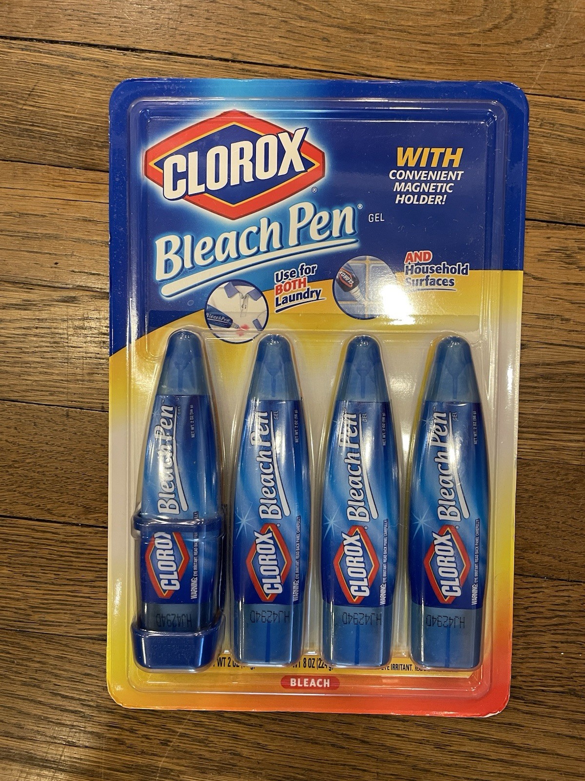 Clorox Bleach Pens 4 Pack 2oz Each Clorox Company New With Magnetic Holder