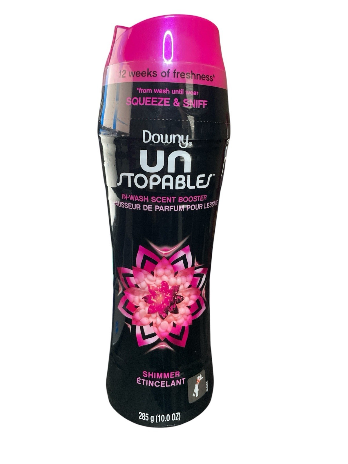 Downy Unstopables Shimmer Scent In-Wash Scent Booster Beads 10 Oz