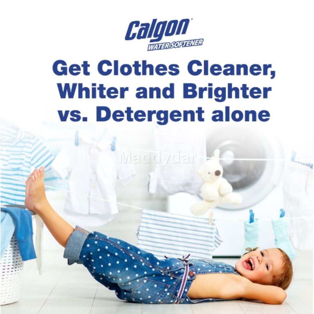 Calgon Water Softener, 32oz Bottle, Laundry Detergent Booster Free & Fast