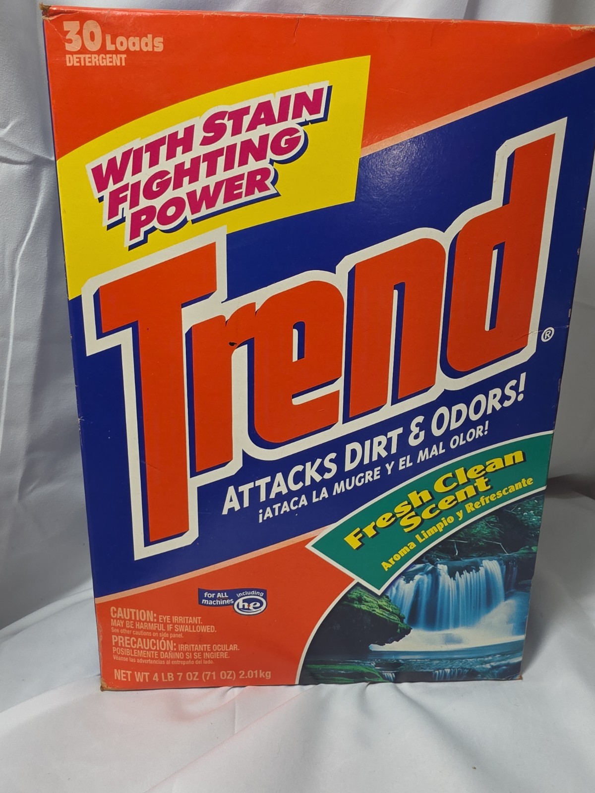 TREND POWDER DETERGENT 30 LOADS – 71 OZ Sealed
