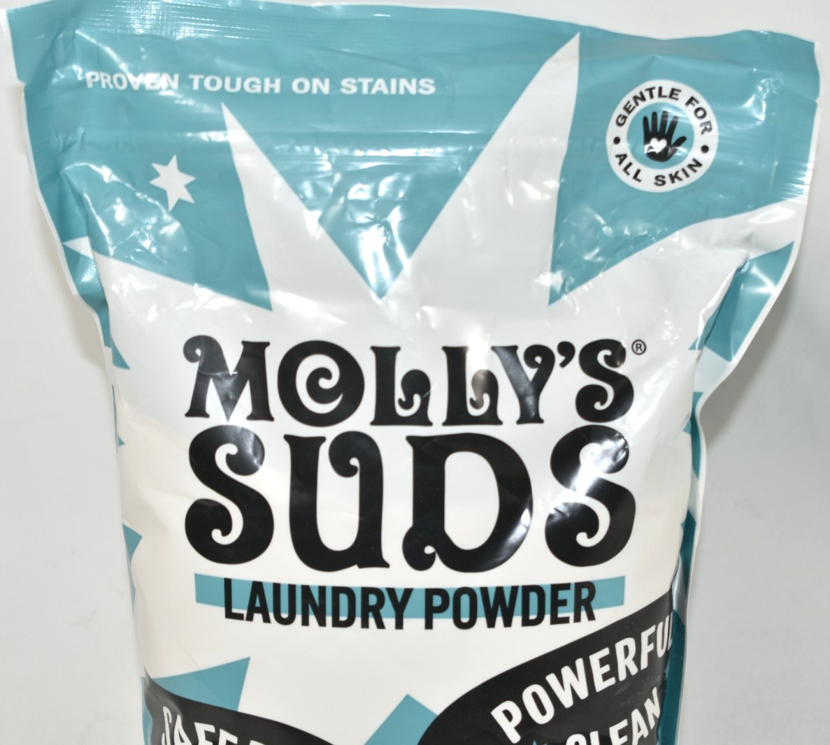 2 Molly’s Suds Unscented Deep Cleaning Laundry Detergent Powder 120 Loads 79oz