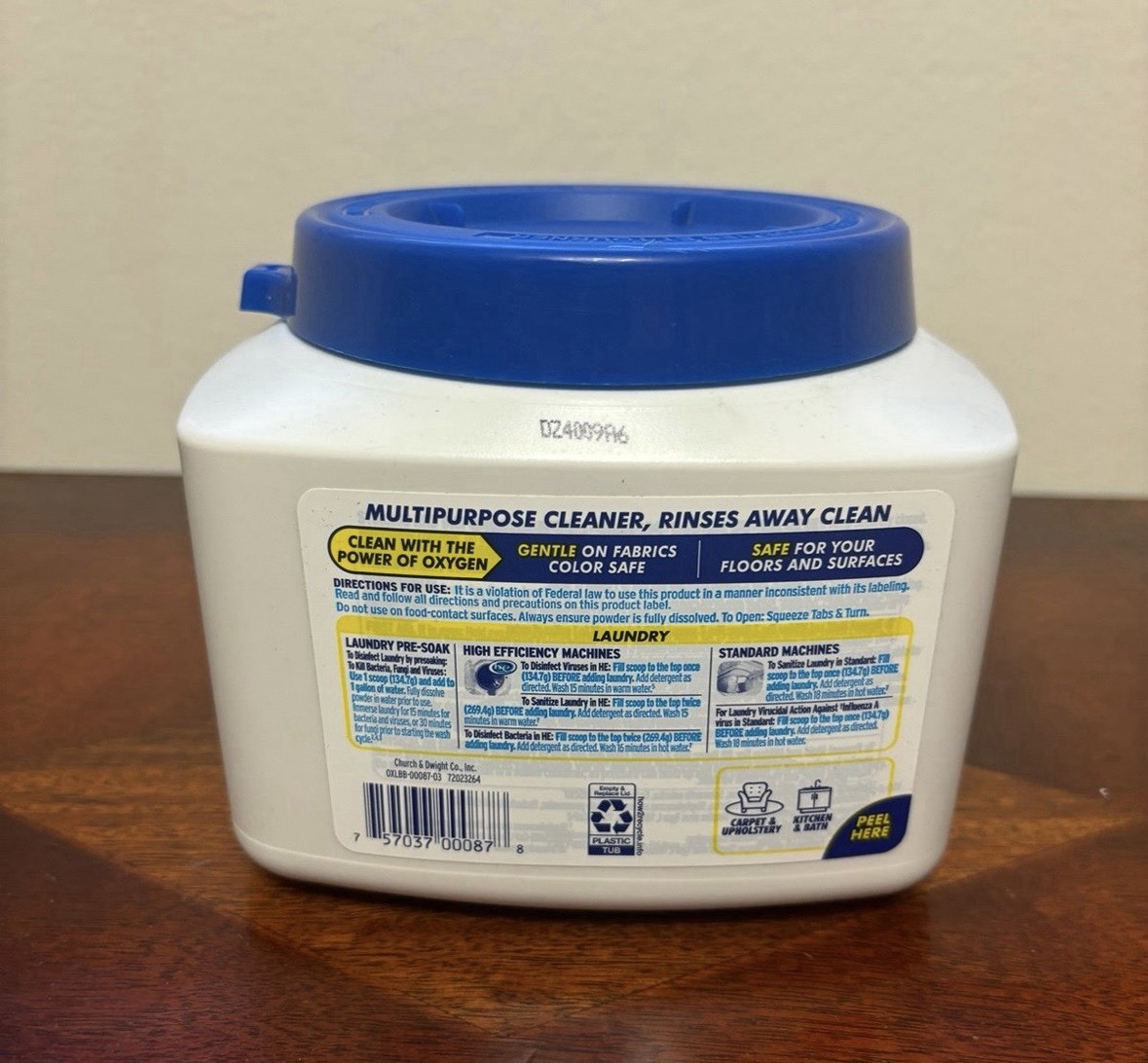 OxiClean Sparkling Fresh Laundry & Home Sanitizer 2.5lb New Discontinued