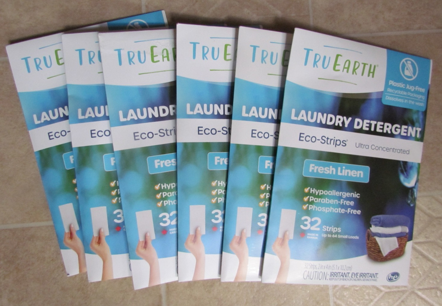 Tru Earth Ultra Concentrated Laundry Detergent Eco Strip Sheets 384 loads-Choose